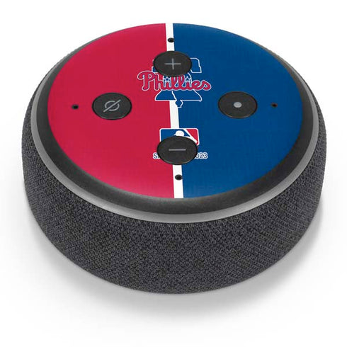 MLB Philadelphia Phillies Split Amazon Echo Dot Skin
