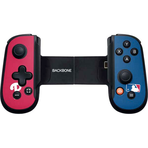 MLB Philadelphia Phillies Split Backbone One for iPhone Game Controller Skin