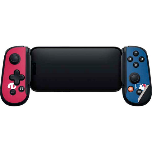 MLB Philadelphia Phillies Split Backbone One for iPhone Game Controller Skin