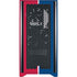 MLB Philadelphia Phillies Split Corsair 4000D Tempered Glass Mid-Tower ATX Case Skin