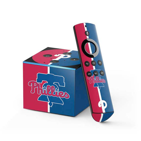 MLB Philadelphia Phillies Split Fire TV Cube Skin