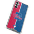 MLB Philadelphia Phillies Split Galaxy A14 5G Clear Case
