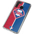 MLB Philadelphia Phillies Split Galaxy A21 Clear Case
