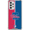 MLB Philadelphia Phillies Split Galaxy A53 5G Clear Case