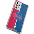 MLB Philadelphia Phillies Split Galaxy A53 5G Clear Case