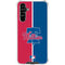 MLB Philadelphia Phillies Split Galaxy A54 5G Clear Case