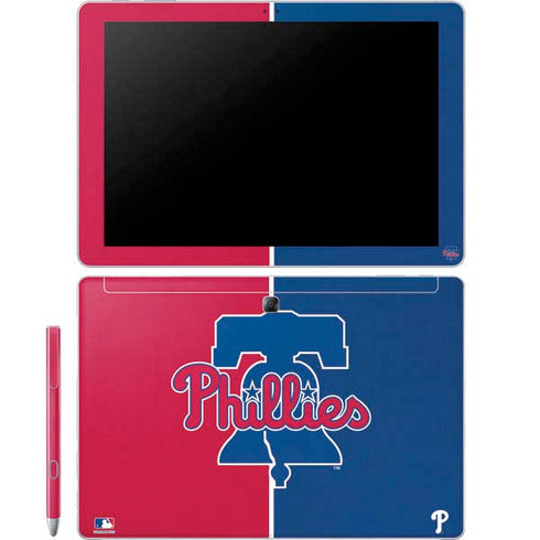MLB Philadelphia Phillies Split Galaxy Book 12in Skin