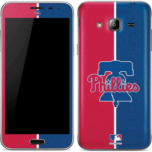 MLB Philadelphia Phillies Split Galaxy J3 Skin