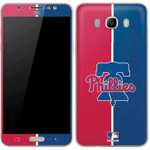 MLB Philadelphia Phillies Split Galaxy J7 Skin