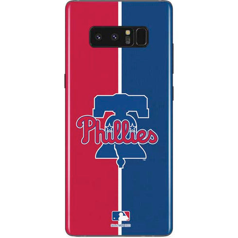 MLB Philadelphia Phillies Split Galaxy Note 8 Skin