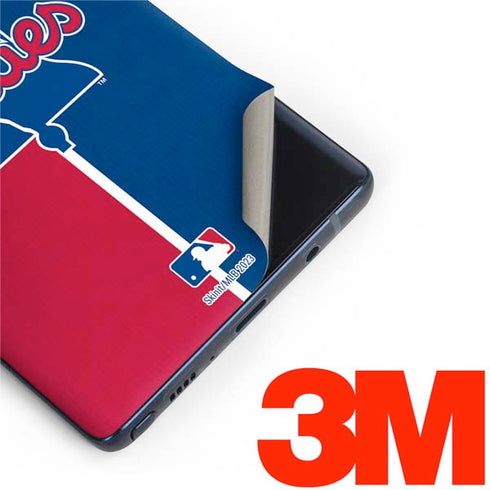 MLB Philadelphia Phillies Split Galaxy Note 9 Skin