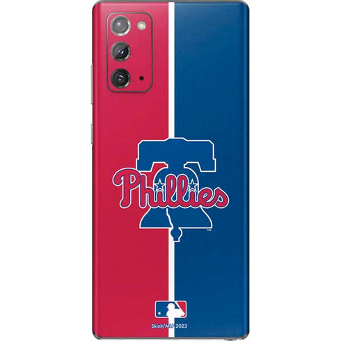 MLB Philadelphia Phillies Split Galaxy Note20 5G Skin