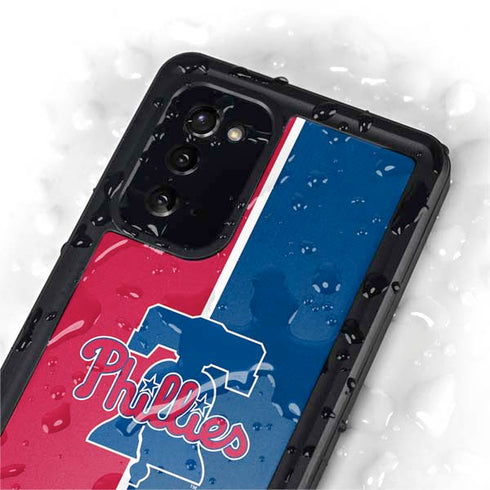 MLB Philadelphia Phillies Split Galaxy Note20 5G Waterproof Case