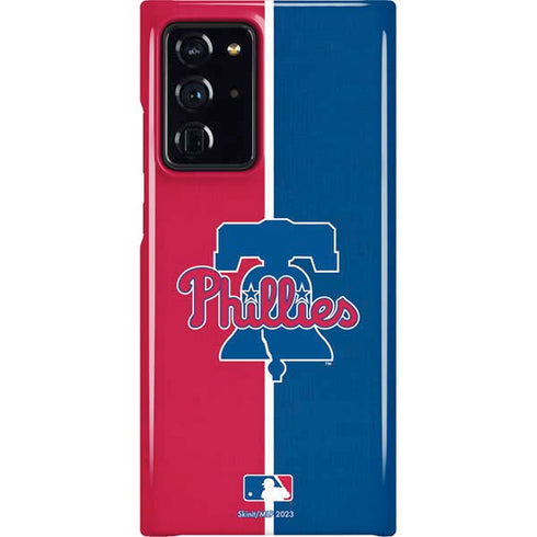 MLB Philadelphia Phillies Split Galaxy Note20 Ultra 5G Lite Case