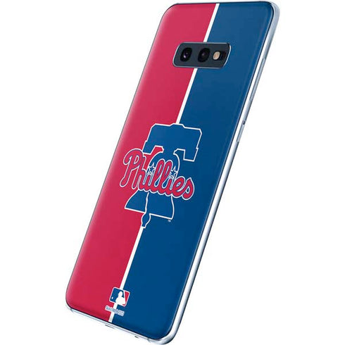MLB Philadelphia Phillies Split Galaxy S10e Skin