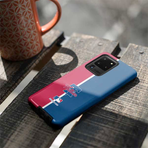 MLB Philadelphia Phillies Split Galaxy S20 Ultra 5G Pro Case