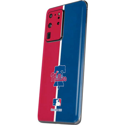 MLB Philadelphia Phillies Split Galaxy S20 Ultra 5G Skin