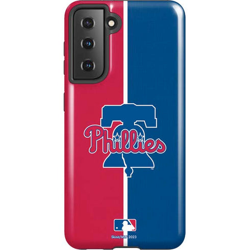 MLB Philadelphia Phillies Split Galaxy S21 5G Pro Case