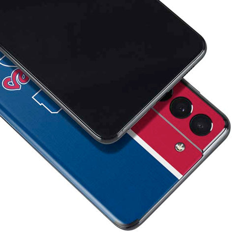 MLB Philadelphia Phillies Split Galaxy S21 5G Skin