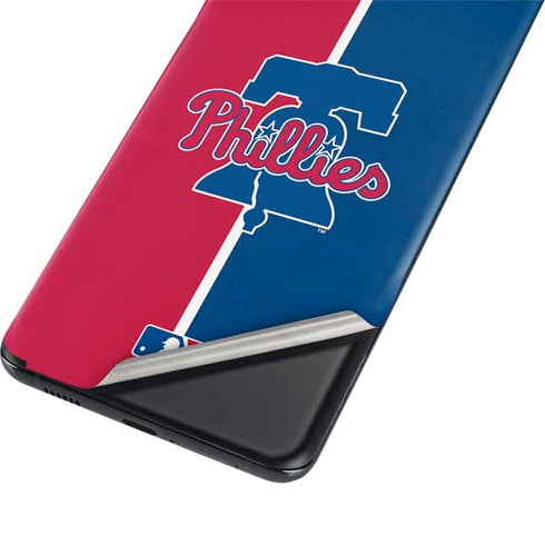 MLB Philadelphia Phillies Split Galaxy S21 5G Skin