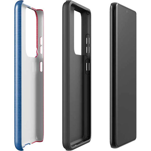 MLB Philadelphia Phillies Split Galaxy S21 Ultra 5G Pro Case