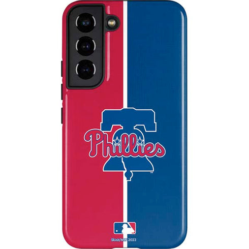 MLB Philadelphia Phillies Split Galaxy S22 Pro Case