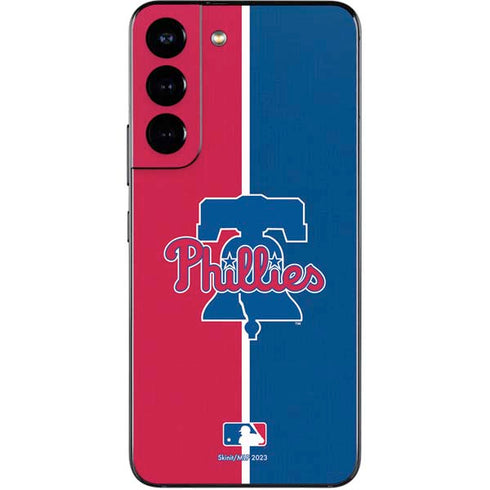 MLB Philadelphia Phillies Split Galaxy S22 Skin