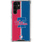 MLB Philadelphia Phillies Split Galaxy S22 Ultra Clear Case