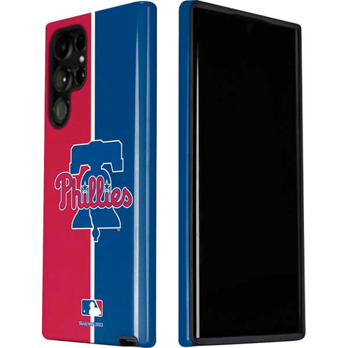 MLB Philadelphia Phillies Split Galaxy S22 Ultra Pro Case