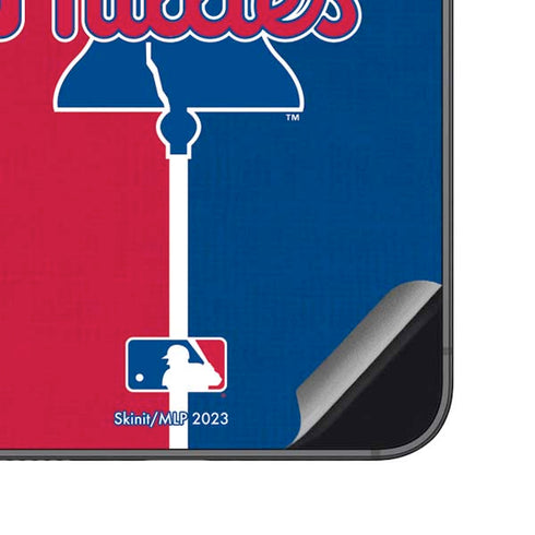 MLB Philadelphia Phillies Split Galaxy S23 FE Skin