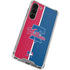 MLB Philadelphia Phillies Split Galaxy S23 Plus Clear Case