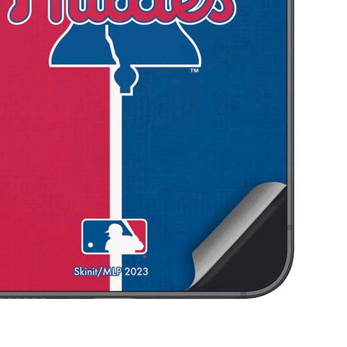 MLB Philadelphia Phillies Split Galaxy S23 Skin