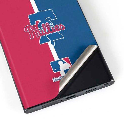 MLB Philadelphia Phillies Split Galaxy S23 Ultra Skin