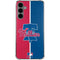 MLB Philadelphia Phillies Split Galaxy S24 Plus Clear Case