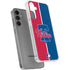 MLB Philadelphia Phillies Split Galaxy S24 Plus Clear Case