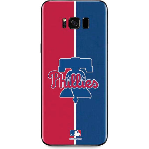 MLB Philadelphia Phillies Split Galaxy S8 Plus Skin