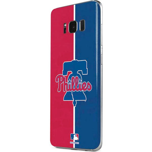 MLB Philadelphia Phillies Split Galaxy S8 Plus Skin