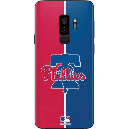 MLB Philadelphia Phillies Split Galaxy S9 Plus Skin