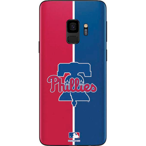 MLB Philadelphia Phillies Split Galaxy S9 Skin