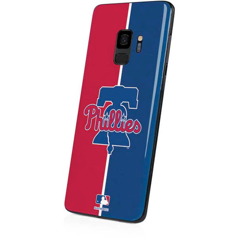 MLB Philadelphia Phillies Split Galaxy S9 Skin