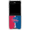 MLB Philadelphia Phillies Split Galaxy Z Flip5 5G Clear Case