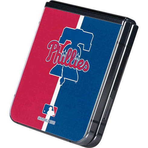 MLB Philadelphia Phillies Split Galaxy Z Flip5 5G Skin