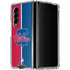 MLB Philadelphia Phillies Split Galaxy Z Fold4 5G Clear Case