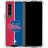 MLB Philadelphia Phillies Split Galaxy Z Fold4 5G Clear Case
