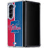 MLB Philadelphia Phillies Split Galaxy Z Fold5 5G Clear Case