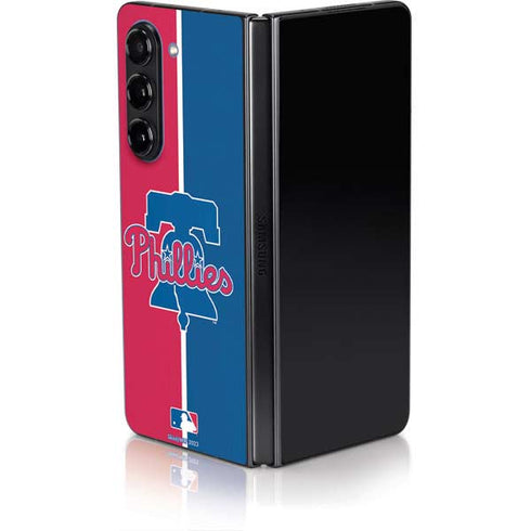 MLB Philadelphia Phillies Split Galaxy Z Fold5 5G Skin