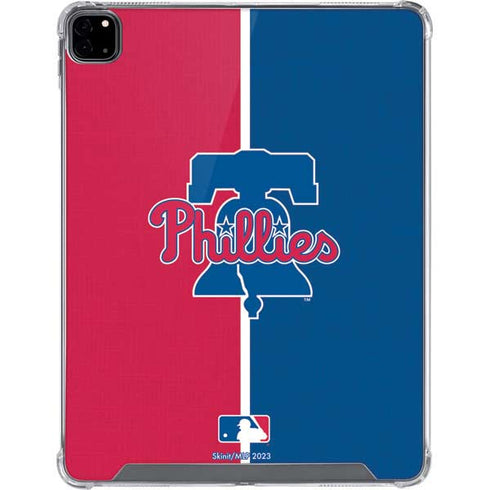 MLB Philadelphia Phillies Split iPad Pro 12.9in (2020) Clear Case