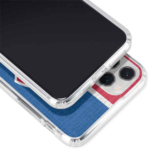 MLB Philadelphia Phillies Split iPhone 11 Pro Clear Case