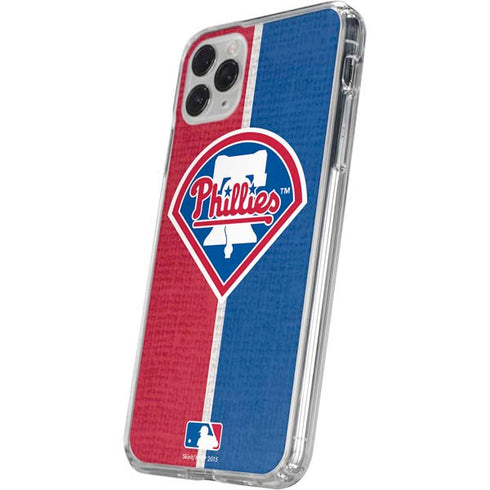 MLB Philadelphia Phillies Split iPhone 11 Pro Clear Case