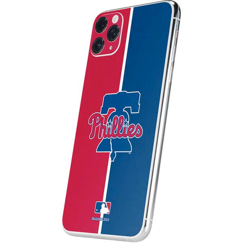 MLB Philadelphia Phillies Split iPhone 11 Pro Max Skin